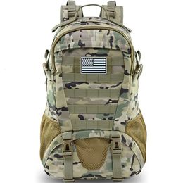 35L Tactical Military Backpack Army Molle Assault Rucksack Outdoor Travel Hiking Rucksacks Camping Hunting Climbing Casual Bags 240116