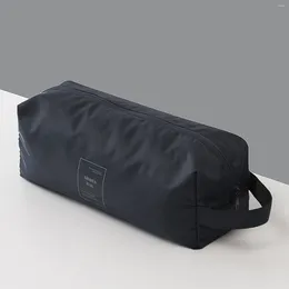 Storage Bags Foldable Shoes Bag Long Lasting Polyester Travel Shoe Packaging For Sneakers Dustproof