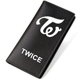 Twice wallet Cheer Up purse Like Ooh Ahh Photo money bag Music Band leather billfold Print notecase