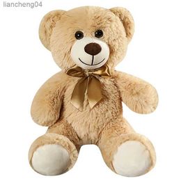 Stuffed Plush Animals New Arrive 7 Colours 35cm Cute Bow Tie Teddy Bear Plush Toy Doll For Boy Girl Gift