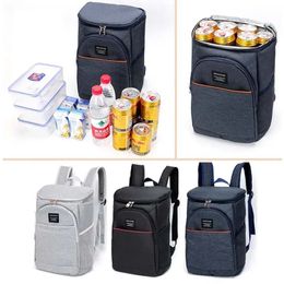 20L Thermal Backpack Waterproof Thickened Cooler Bag Large Insulated Picnic Refrigerator 240116