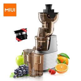 MIUI Slow Juicer FilterFree Electric Cold Presses with Stainless Steel strainer FFS6Rated power 250W ModleProfessional 240116