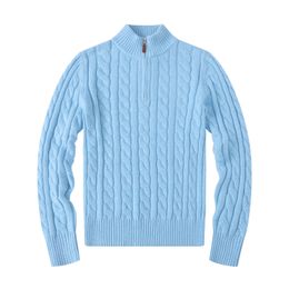 2024 Piccolo cavallo di marca ricamato cardigan da uomo pullover maglione designer Polo classico capispalla moda tessuto a maglia bottone lavorato a maglia