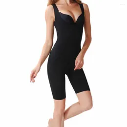 Belts Women Body Shaper Bamboo Charcoal Jumpsuit Soft Belly And Hip Corset Shapewear For Summer