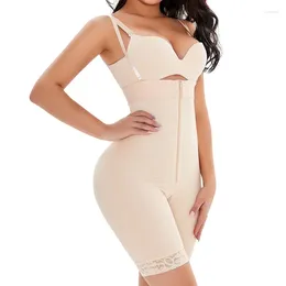 Women's Shapers Big Size Corset Backless Body Shaper Dress Women Slimming Underwear Bodysuit With Cups Seamless Shapewear Slip Straight