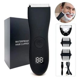 Hair Trimmer for Men Intimate Areas Zones Places Epilator Electric Razor Shaver Shaving Machine for Man Beard Hair Removal Cut 240115