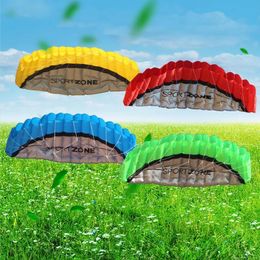 2.5m Dual Line Stunt Sports soft Kites with control bar kitesurfing outdoor toys flying kiteboard factory koi 240116