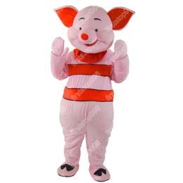 High Quality Piglet Mascot Costume Cartoon Anime Theme Character Unisex Adults Size Advertising Props Christmas Party Outdoor Outfit Suit