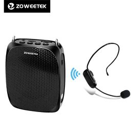 Speakers Zoweetek Original Wireless Portable UHF Mini Audio Loudspeaker USB Voice Amplifier For Teachers Tour Guide Yoga Instructor Z615