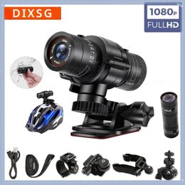 Cameras F9 Sport Camera HD 1080P Bike Motorcycle Helmet Camera Outdoor Action DV Video DVR Audio Recorder Dash Cam for Car Bicycle