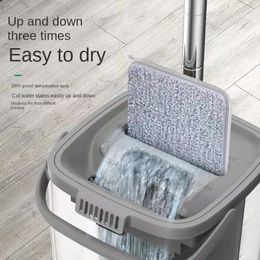 Mop Magic Floor Compression Upgrade Rotary Wash House Home Cleaning Simple and Efficient Household Tools 240116