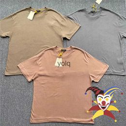 Men's T-Shirts Blank Season 6 Tee Men Women 1 High Quality Oversize Ye T-shirt 5 Color Tops Short Sleeveyolq