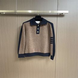 #6 sweater french fashion designer cardigan pull shirts winter Men Women high street knit jumper Hoodie knitted sweat sweatshirts 036
