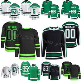 Team Hockey 63 Evgenii Dadonov Jerseys Kids Men Women 5 Nils Lundkvist 15 Craig Smith 95 Matt Duchene 47 Radulov 55 Thomas Harley 16 Joe Pavelski 14 Jamie Benn Reverse