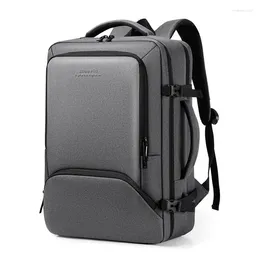 Backpack 17.3''Large Capacity USB Port Multi-functional Business Laptop For Men Outdoor Travel Bag Oxford Waterproof Schoolbag