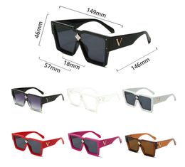 2023 UV400 Outdoor Sonnenbrille Cyclone Unisex Brille Designer Big Lens Herren Modische Brillen Sonnenbrille Damen