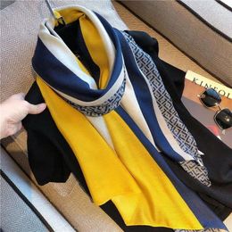 Scarves Rindu Cotton And Linen Scarf All-Matching Spring Autumn Winter Thermal Long Thin Fashionable Korean Style Talma Outer