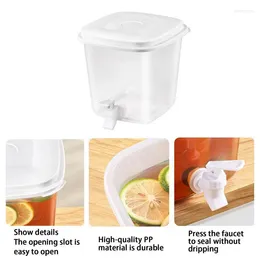 Water Bottles Drink Dispenser With Spigot 3.5L Cold Bucket Kettle Fridge Container For Juice Iced Tea