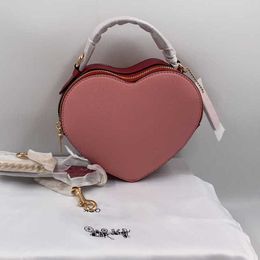 Designer Heart Bag Purse Ladies Fashion Crossbody Bags Premium Leather Cherry Shoulder Bag Real Leather Classic Luxury Love Clutch Bags 240116