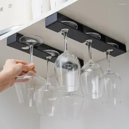 Kitchen Storage Goblet Holder Convenient Universal Hold Three Goblets Wine Glass Shelf Household Supplies