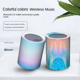 Portable Speakers MTT technology product novelty and creativity Bluetooth speaker 5.0 mini wireless outdoor small speaker Colourful new sound YQ240116