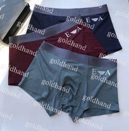 Mens Designer Underpants Fashion Boxer Men Mix Colour Underwear Fashion Printed Soft Underpant