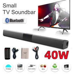 Speakers 40W TV Soundbar Wired and Wireless Bluetooth Speaker Home Cinema Sound System Stereo Surround with FM Radio Music Centre Boombox