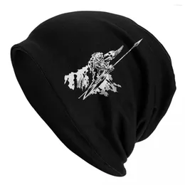 Berets Spartan Warrior Honour Bonnet Hats Cool Outdoor Sparta Skullies Beanies Hat Men's Women's Warm Thermal Elastic Caps
