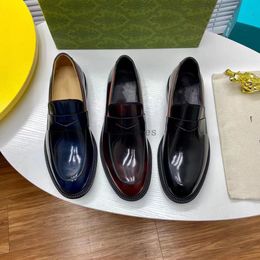 High Quality Classic Men Shoes Casual Penny Loafers Driving Shoes Fashion Male Comfortable Leather Shoes Men Lazy Tassel Designer Dress Shoes 1.9 02