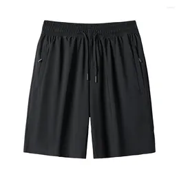 Men's Shorts Beach Quick Dry Running Sports Board Black For 2024 Summer Casual Classic Oversize 7XL 8XL GYM Pants Trouers