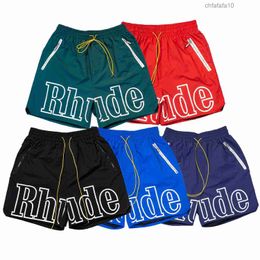 Men's Pants Designer Short Rhude Shorts Men Pant Sets Tracksuit Loose and Comfortable Fashion Be Popular New Style s m l Xi Polyester Quick Drying 356 JUKJ