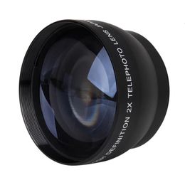 52mm 2X Magnification Telepo Lens for Nikon AF-S 18-55mm 55-200mm Lens Camera 240115