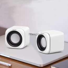 Portable Speakers Syncdeck Cabinets for loudspeakers Computer audio desktop home wired small speaker small mini speaker YQ240116