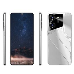 2024 New Unlocked Smartphone Global Version 16GB+1T Android System FaceID Phone HD Dual Sim 10-Core Cellphone