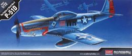 Academy 12485 1/72 P-51D Mustang FIGHTER PLANE Model Kit Plastic model 240115