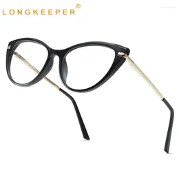 Sunglasses 2024 Fashion Tr Man Myopia Prescription Anti Blue Light Glasses For Women Men's Frame Optical Lenses Eyeglass Frames