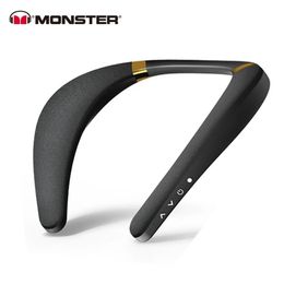 Speakers Monster Boomerang Hanging neck style Bluetooth Speaker Wireless waterproof Surround Speaker With microphone