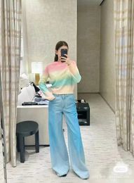 Chaneles Designer Clothes Women Designer Jeans New Women's Jeans Trousers Short Pants Women Capri Cargo Pants Yoga Wide-leg Pants Trendy Flares Jeans Trousers Gifts