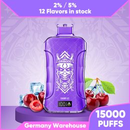 20mg 50mg In Stock Germany Warehouse 15K puffs Disposable E-Cigarette