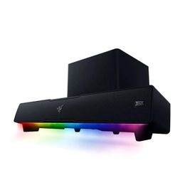 Speakers Original Razer Leviathan V2 Gaming Speakers Wireless RGB PC Gaming Soundbar With Subwoofer