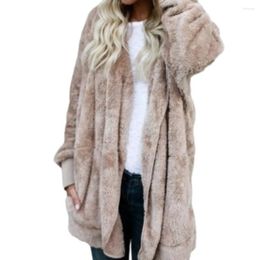 Women's Jackets Slight Elasticity Jacket Solid Color Teddy Bear Autumn Warm Brand Winter Cardigan Women Double Comfy