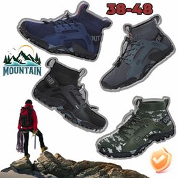 Designer shoes Men Breathable Mans Womens Mountaineering Shoe Aantiskid Hiking Wear Resistants Training sneakers trainer runners Casual