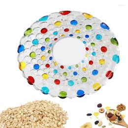Plates Bubble Salad Plate Creative Hand-painted Fruit Glass Coffee Table Sugar Storage Tray Durable Dinner