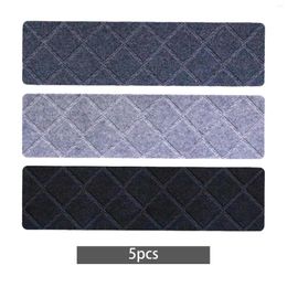 Carpets 5Pcs Stair Runner Mats Non Slip Carpet Resistant Indoor Stairs Step Treads For Wooden Steps Pets Elders