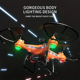 H112 Intelligent Remote Control ESC Dual Camera Optical Flow Obstacle Avoidance Drone, Cool LTD Light, One-click Lift, Return, Headless Mode, Optical Flow Positioning