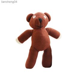 Stuffed Plush Animals 1pc 23cm Mr Bean Teddy Bear Animal Stuffed Plush Toy Soft Cartoon Brown Figure Doll Child Kids Gift Toys Birthday Gift