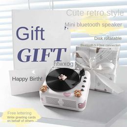 Portable Speakers New H3 Bluetooth small speaker computer mini creative gift recorder radio card insert small stereo YQ240116