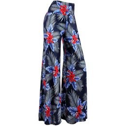 Spring/summer Women's Sports Fitness Running Casual Pants Loose Large Hem Wide Leg Pants Yoga Pants Designer women's casual pants with printed sports pants JS22