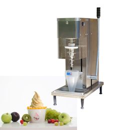 Mixing Machine stir Frozen Yoghourt Ice Cream Mixer Swirl Real Fruit Ice Cream Blender New Product