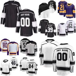 Team Hockey 46 Blake Lizotte Jersey Kids Men Women 84 Vladislav Gavrikov 61 Trevor Lewis 5 Andreas Englund 39 Cam Talbot 80 Pierre-Luc Dubois 21 Spence 22 Kevin Fiala